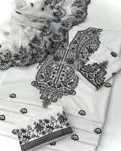 Unstitch Lawn Cotton 3 PC