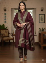 Unstitch Cotton Khaddi 3 PC