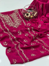 Unstitch Chiffon 2 PC