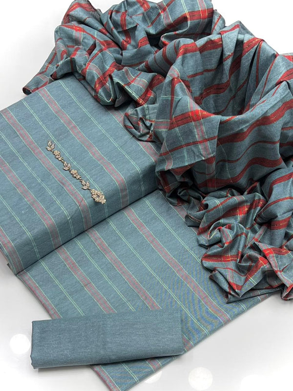 Unstitch Acrylic Khaadi 3 PC