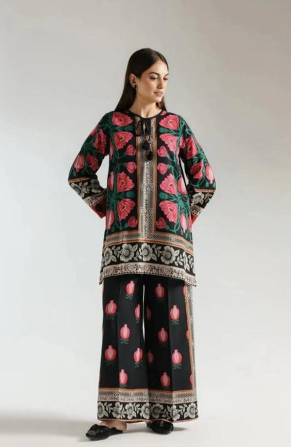 Unstitch Shamoze Silk 3 PC