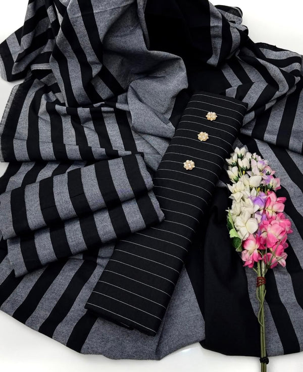 Unstitch Khaddi Khaddar 3 PC