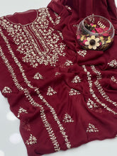 Unstitch Chiffon 2 PC