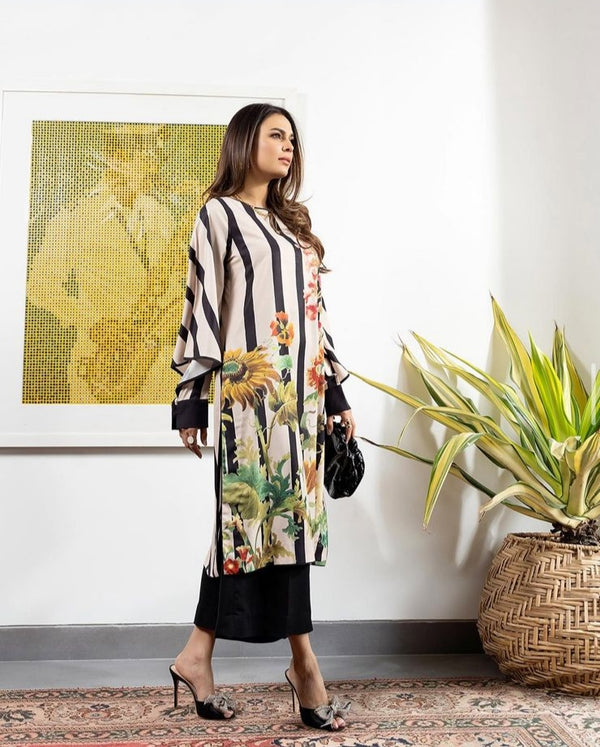 Unstitch Shamoze Silk 3 PC