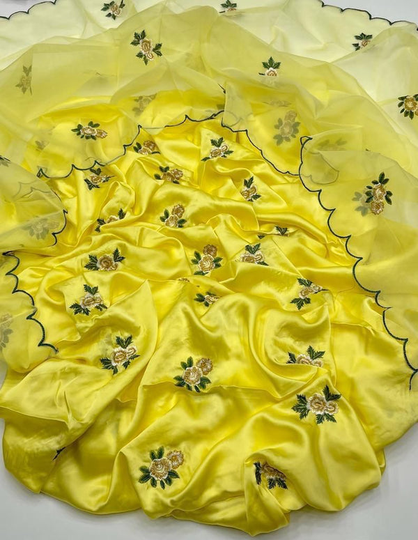 Unstitch Shamoze Silk 3 PC