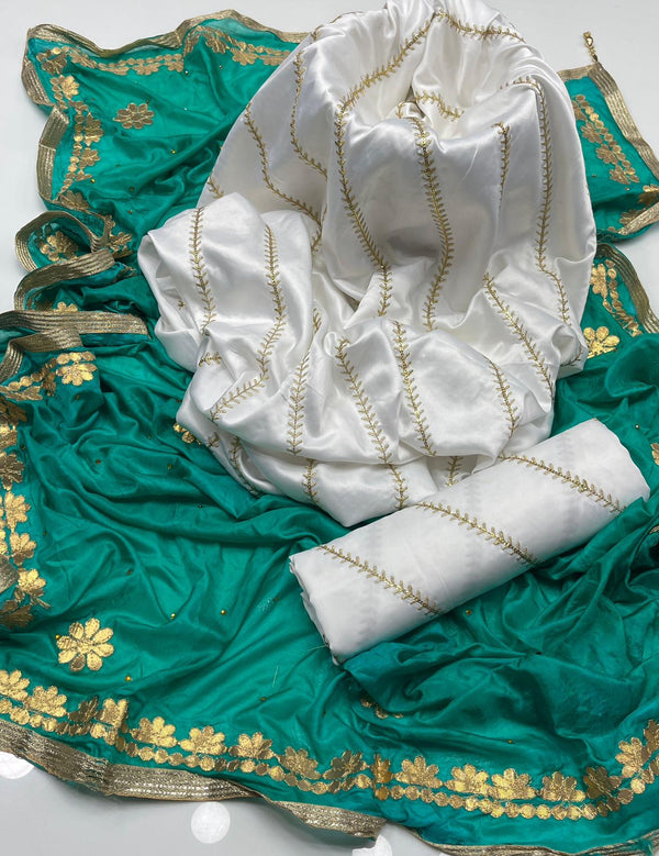 Unstitch Shamoze Silk 3 PC