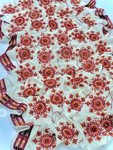 Hand Embroidered Swiss Lawn Chadar