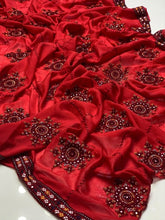 Hand Embroidered Swiss Lawn Chadar