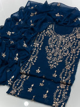 Unstitch Chiffon 2 PC