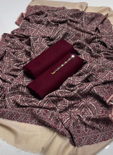 Unstitch Pashmina Wool 3 PC