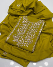Unstitch Hand Embroided Lawn 3 PC