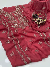 Unstitch Chiffon 2 PC