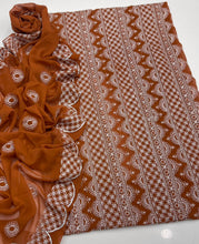 Unstitch Crinkle Chiffon 2 PC