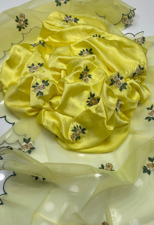 Unstitch Shamoze Silk 3 PC