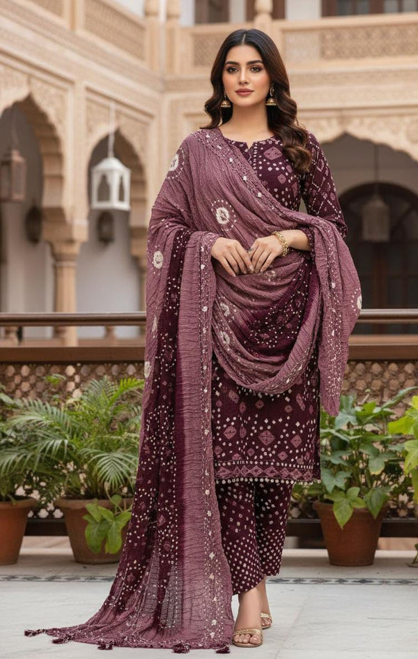 Unstitch Linen 3 PC
