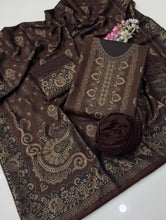 Unstitch Pashmina Wool 3 PC
