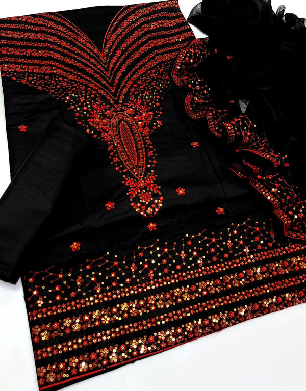 Unstitch Lawn Cotton 3 PC