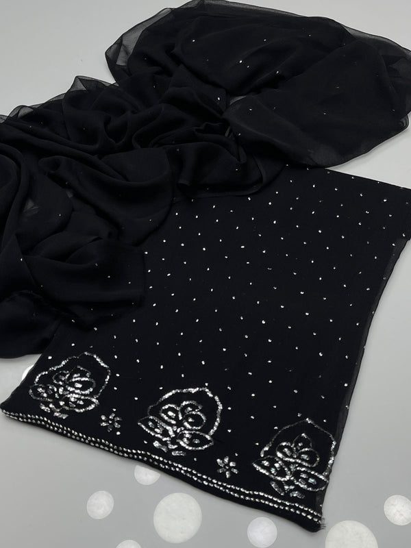Unstitch Chiffon 2 PC