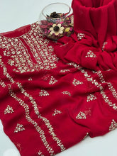 Unstitch Chiffon 2 PC
