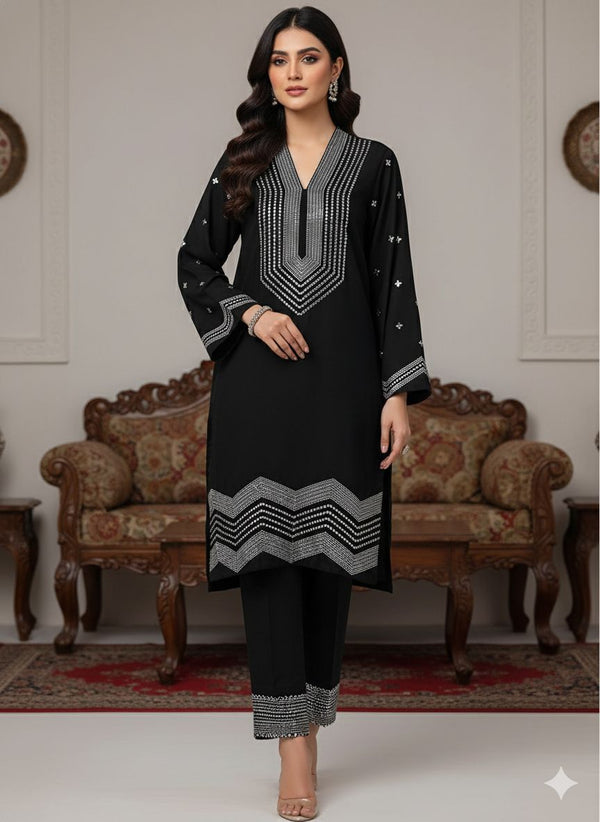 Unstitch Cotton 2 PC