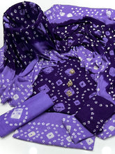 Unstitch Linen Chunri 3 PC