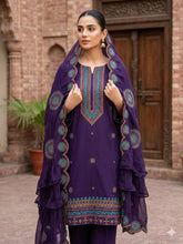 Unstitch Lawn Cotton 3 PC