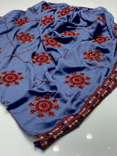 Hand Embroidered Swiss Lawn Chadar