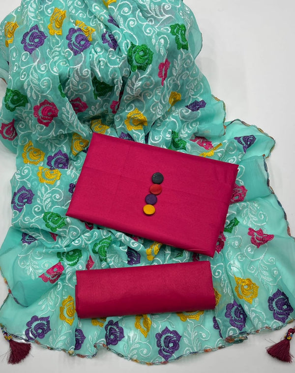 Unstitch PartyWear 3 PC