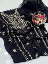 Unstitch Chiffon 2 PC