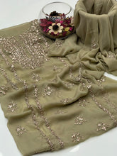 Unstitch Chiffon 2 PC
