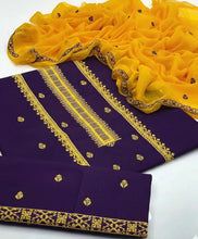 Unstitch Lawn Cotton 3 PC