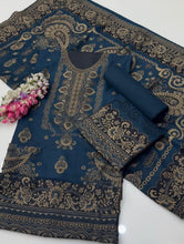 Unstitch Pashmina Wool 3 PC