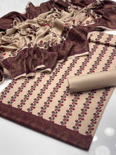 Unstitch Pashmina Wool 3 PC