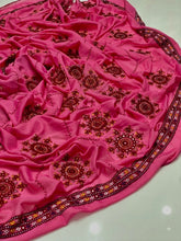 Hand Embroidered Swiss Lawn Chadar