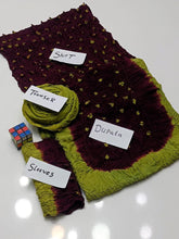 Unstitch Linen Chunri 3 PC