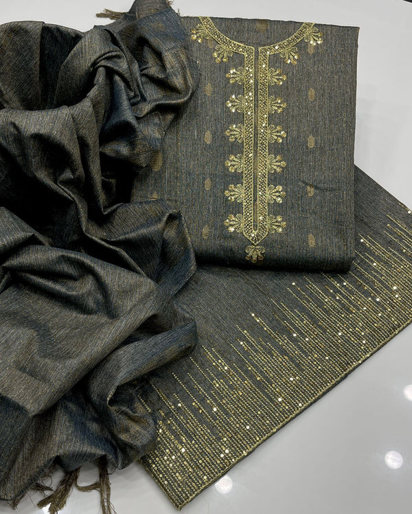 Unstitch Khaddar 3 PC