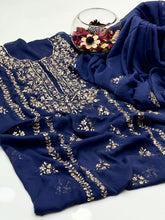 Unstitch Chiffon 2 PC