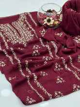 Unstitch Chiffon 2 PC
