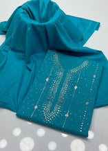 Unstitch Hand Embroided Lawn 3 PC