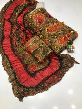 Unstitch Linen Chunri 3 PC