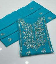 Unstitch Hand Embroided Lawn 3 PC