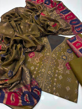 Unstitch Pashmina Wool 3 PC