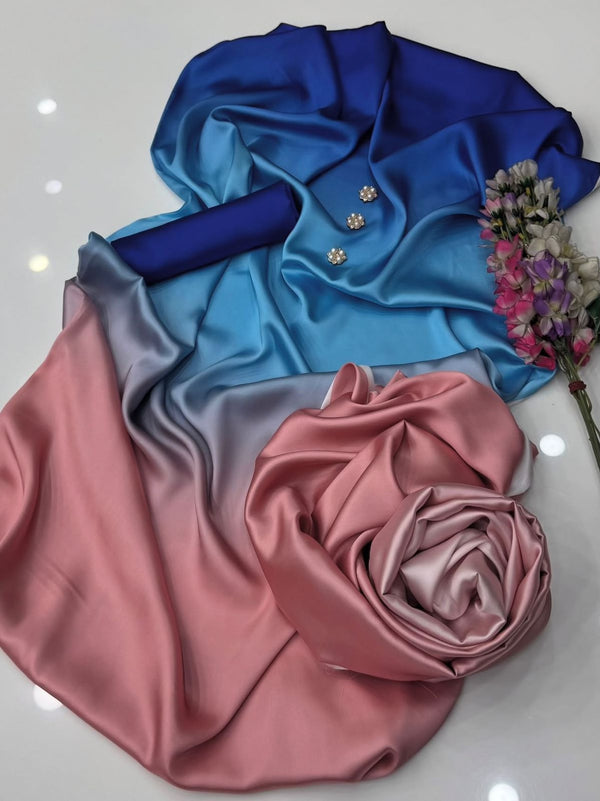 Unstitch Shamoze Silk 3 PC