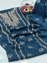 Unstitch Chiffon 2 PC
