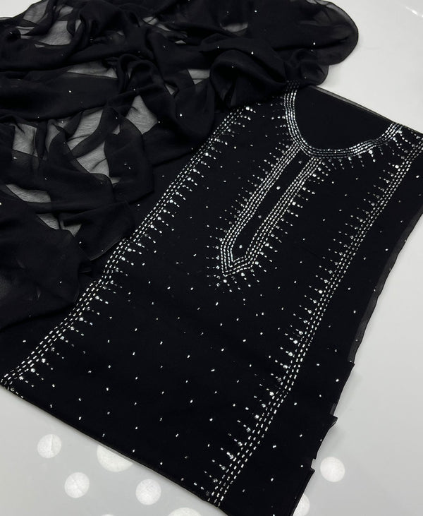 Unstitch Chiffon 2 PC