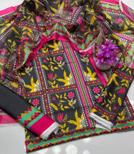 Unstitch Shamoze Silk 3 PC