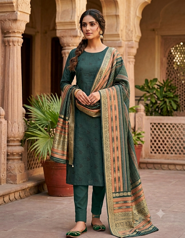 Unstitch Khaddi Marina 3 PC