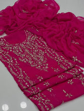 Unstitch Chiffon 2 PC